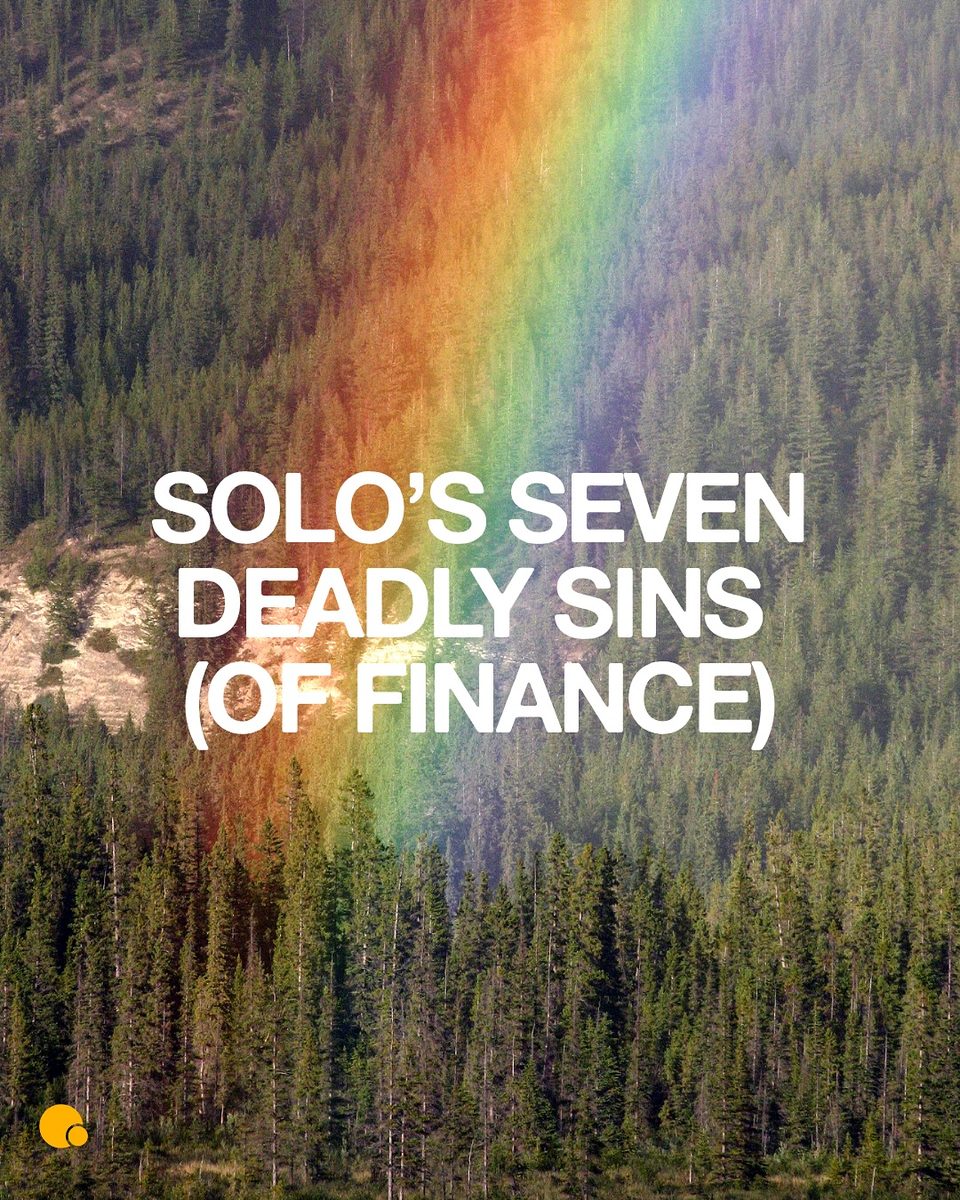 Seven Deadly Sins of Finance